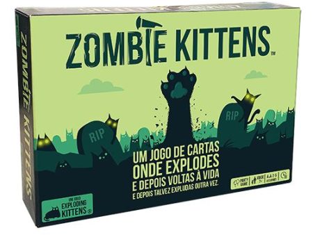 Jogo de Tabuleiro Zombie Kittens - Exploding Kittens | Mebo Hot on Sale