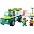 LEGO City 60403 - Ambulância de Emergência e Snowboarder on Sale