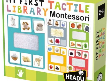 A Minha Primeira Biblioteca Tátill | My First Tactile Library - Montessori - Headu Cheap