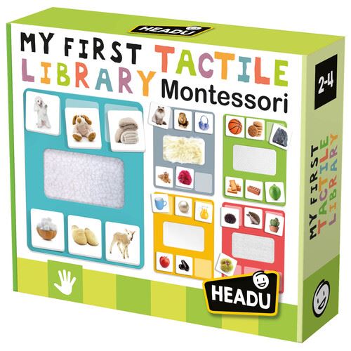 A Minha Primeira Biblioteca Tátill | My First Tactile Library - Montessori - Headu Cheap