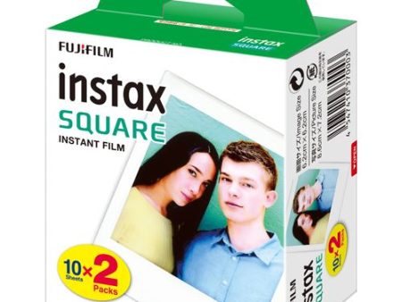 Carga Fujifilm para Instax SQUARE - 2x 10 folhas For Discount