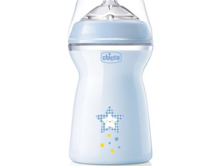 Biberão Natural Feeling 330ml +6 Meses - Azul - Chicco For Cheap