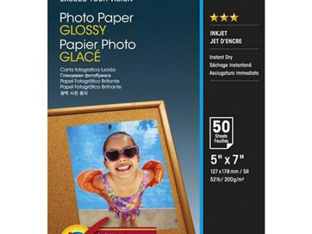 Papel Fotográfico Epson C13S042545 Glossy - 50 Folhas For Discount