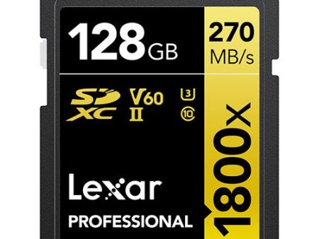 Cartão de Memória SDXC Lexar 1800 -128GB For Discount