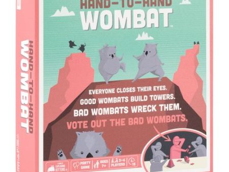 Jogo de Tabuleiro Hand-To-Hand Wombat - Game By Exploding Kittens Online Sale