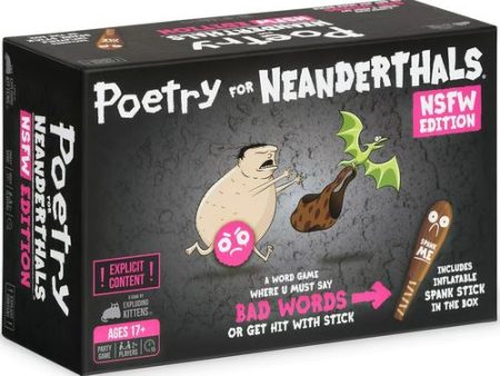 Jogo de Tabuleiro Poetry For Neanderthals By Exploding Kittens - NSFW Edition Online Sale