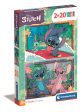 Puzzle Super Color 2x20 Disney Stitch - Clementoni Supply