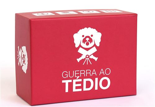 Jogo de Tabuleiro Guerra ao Tédio - Versão Portuguesa - Divercentro Fashion