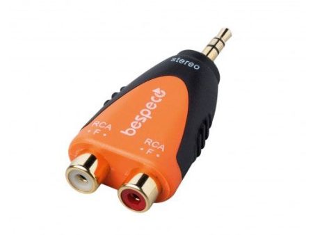 Adaptador Jack ST M-2XRCA F Bepesco Online Sale