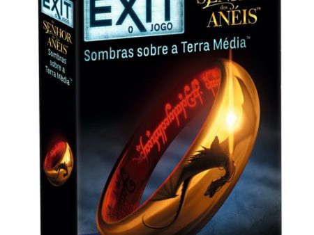 Jogo de Tabuleiro Exit: O Senhor Dos Anéis: Sombras Sobre A Terra Média Supply