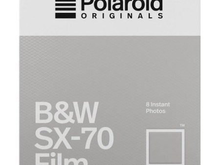 Carga Polaroid Preto e branco para SX-70 - 8 Folhas Online Sale