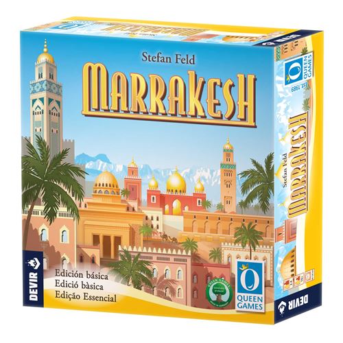 Jogo de Tabuleiro Marrakesh - Edição Essencial - Devir on Sale