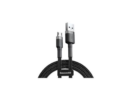 Cabo Baseus Cafule USB   Micro USB 0.5m - Preto Sale