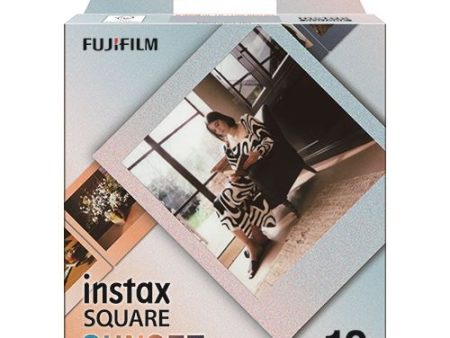 FujiFilm Carga Sunset Instax Square - 10 Folhas Cheap