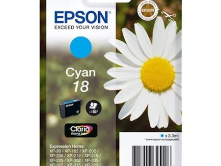 Tinteiro Epson 18 (C13T18024012) - Ciano Cheap