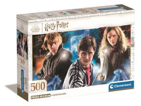 Puzzle Compact: Harry Potter - Imagem 2 - 500 Peças - Clementoni Discount