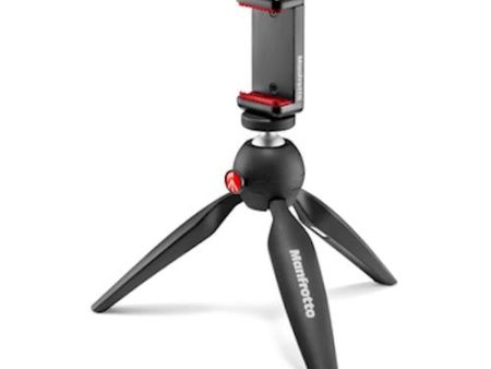 Tripé Manfrotto Pixi Smart MKPIXICLAMP-BK - Preto Fashion