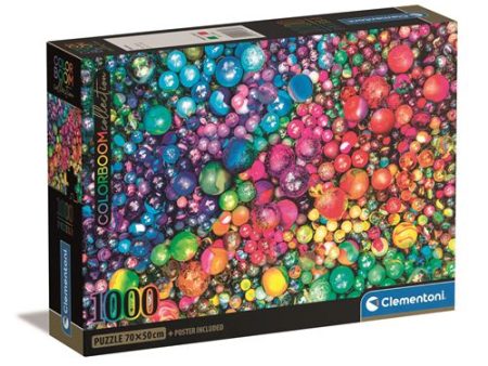 Puzzle Compact: Marvellous Marbles - 1000 Peças - Clementoni Online