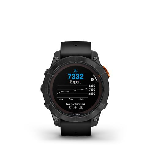 Relógio Desportivo Garmin Fénix 7 Pro Solar 47mm -  Preto Fashion