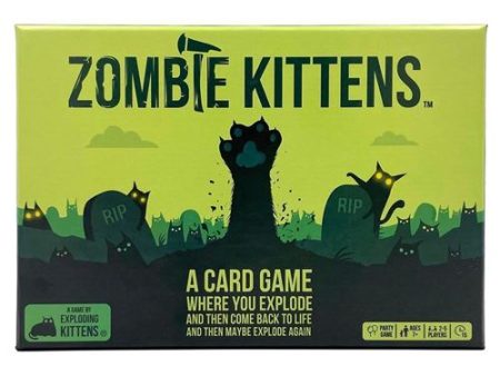 Jogo de Tabuleiro Zombie Kittens Fashion