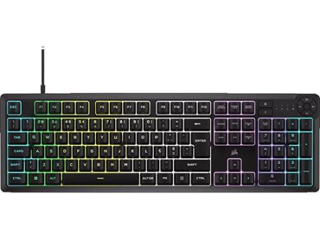 Teclado Gaming K55 Core RGB - Preto Online Hot Sale