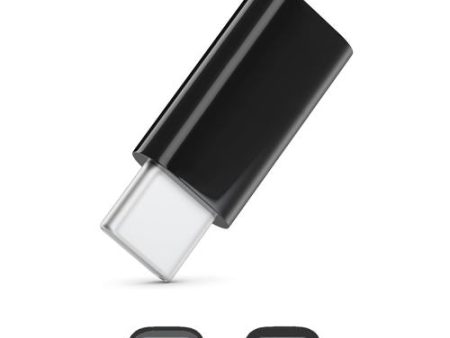 Adaptador Lightning para USB- C 4- OK - Preto Fashion