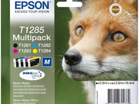 Multipack Epson T1285 (C13T12854012) - Preto, Ciano, Amarelo, Magenta Discount