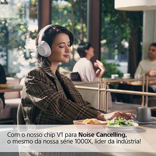 Auscultadores Noise Cancelling Bluetooth Sony WH-CH720N - Branco Discount