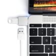 Adaptador Satechi 3.0 USB-C a 3.0 USB-A - Silver For Cheap