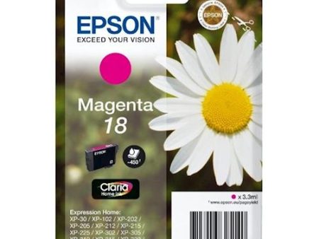 Tinteiro Epson 18 (C13T18034012) - Magenta Hot on Sale