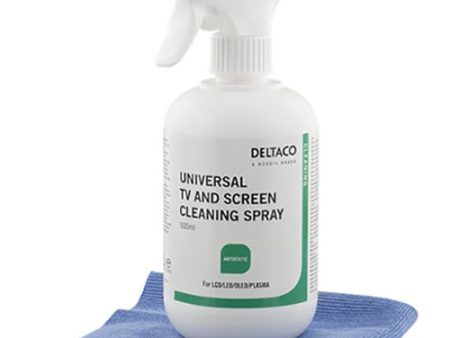 Spray de Limpeza Deltaco para Ecrã 500 ml Sale