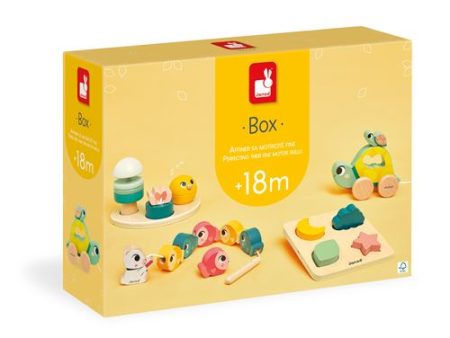 Caixa 4 Brinquedos - 18 Meses - Janod Discount