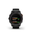 Relógio Desportivo Garmin Fénix 7 Pro Solar 47mm -  Preto Fashion