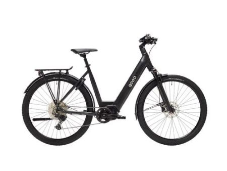 Bicicleta Elétrica BEEQ E850 Trekking Low Step - Black Suit -S M Hot on Sale