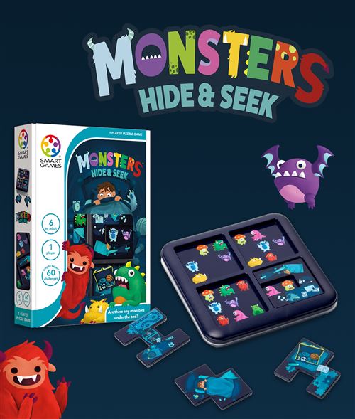 Jogo de Tabuleiro Monsters Hide & Seek Hot on Sale