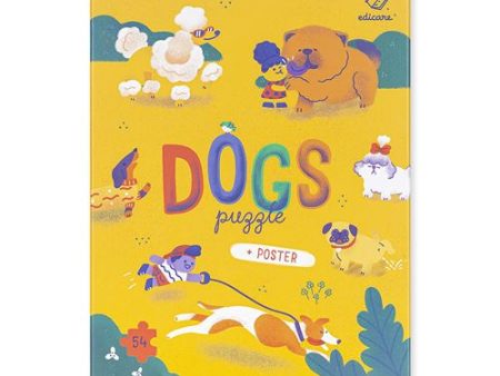 Puzzle Dogs - 54 Peças Online Sale