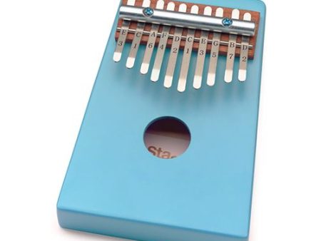 Kalimba 10 Palhetas KALI-KID10-BL Stagg on Sale