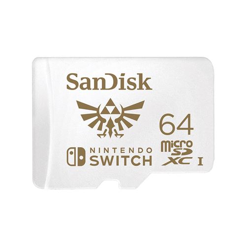 Cartão de Memória Sandisk MicroSD 64GB Nintendo Switch on Sale