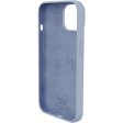 Capa Silicone Icon Puro Antimicrobiana para Apple iPhone 14 - Azul Online now