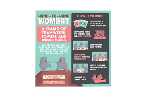 Jogo de Tabuleiro Hand-To-Hand Wombat - Game By Exploding Kittens Online Sale