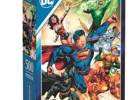 Puzzle Compact: DC Comics - Imagem 1 - 500 Peças - Clementoni Online