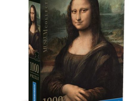 Puzzle Compact Museum Collection Leonardo Da Vinci: Mona Lisa - 1000 Peças - Clementoni Discount