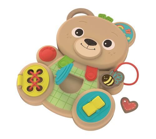 Montessori - Urso de Atividade em Madeira - Baby Clementoni For Sale