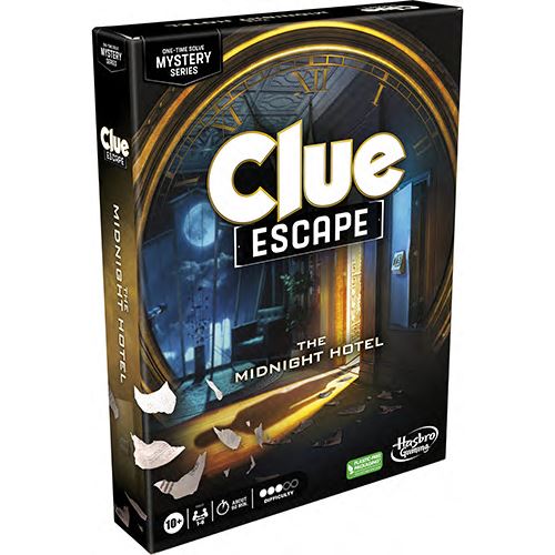 Jogo de Tabuleiro Clue Escape: The Midnight Hotel - Hasbro Gaming For Discount