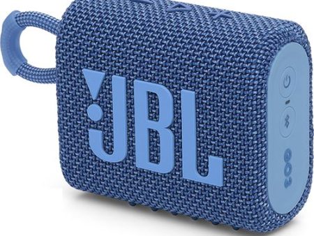 Coluna Portátil Bluetooth JBL GO 3 Eco - Azul Hot on Sale