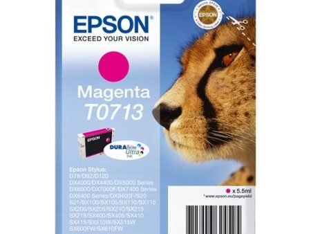 Tinteiro Epson T0713 (C13T07134012) - Magenta Online Sale