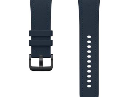 Bracelete Samsung Hibrid Leather para Galaxy Watch 6 - M L - Azul Supply