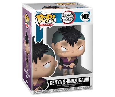 Funko Pop! Animation Figura de Vinyl Demon Slayer Kimetsu no Yaiba: Genya Shinazugawa - 1406 Discount