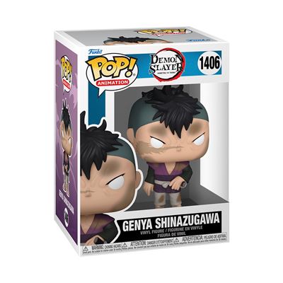 Funko Pop! Animation Figura de Vinyl Demon Slayer Kimetsu no Yaiba: Genya Shinazugawa - 1406 Discount