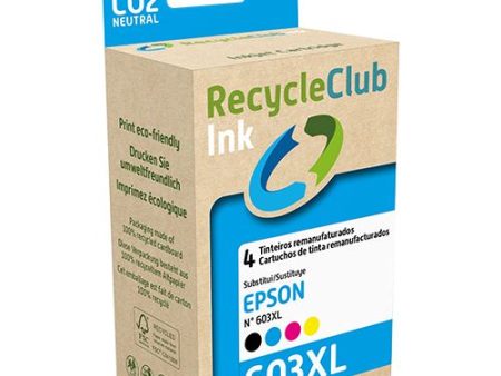 Pack Tinteiro Recycleclub Epson 603XL - 4 Uni. For Sale